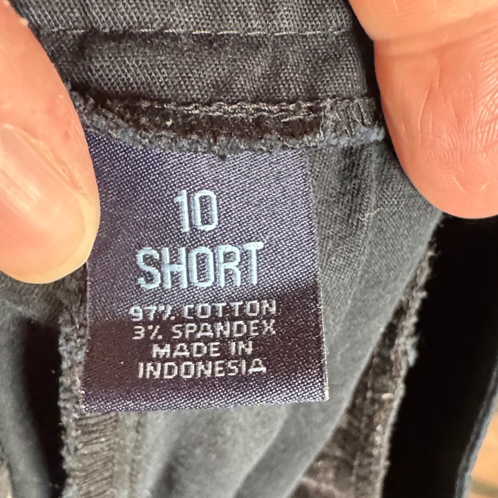 Westbound Black Straight Leg Chinos Size 10 Short - Picture 7 of 10